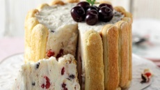 Τούρτα παγωτό με σαβαγιάρ