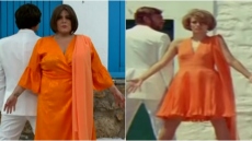 Δανάη Μπάρκα: Έγινε... Μαίρη Χρονοπούλου από την ταινία «Γοργόνες και Μάγκες» - Δείτε βίντεο