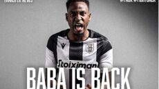 Ο ΠΑΟΚ ανακοίνωσε και επίσημα τον Μπάμπα