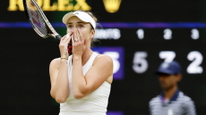 Wimbledon: Η Σβιτολίνα απέκλεισε τη Σβιόντεκ