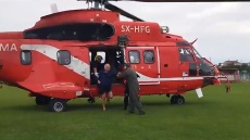 Κακοκαιρία «Daniel»: Ελικόπτερα αποβιβάζουν στο στάδιο Καρδίτσας απεγκλωβισμένους από την Αγία Τριάδα - Βίντεο