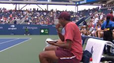 US Open: Ο Αμερικανός τενίστας που κέρδισε τον τίτλο στο διπλό έφαγε σούσι εν ώρα αγώνα - Δείτε βίντεο 