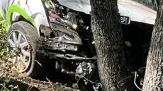 Κοζάνη: Σε χαράδρα 60 μέτρων έπεσε αυτοκίνητο που έτρεχε σε αγώνα ράλι (φωτογραφία)