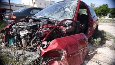 Σφοδρή μετωπική δύο ΙΧ στη Ναυπλίου - Άργους, δύο άτομα τραυματίστηκαν - Βίντεο και φωτογραφίες