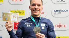 Πετρούνιας μετά το ασημένιο μετάλλιο στην Αμβέρσα: «Μπορεί να μην ήταν χρυσό αλλά το εισιτήριο για το Παρίσι είναι ολόχρυσο»