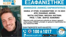 Θρίλερ με την εξαφάνιση του 27χρονου Θάνου - «Ζούμε ένα δράμα, βοηθήστε μας» λέει η μητέρα του