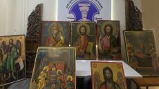Έρευνα της ΕΛΑΣ σε Μονή της Αττικής - Βρέθηκαν εκκλησιαστικές εικόνες και αντικείμενα που είχαν κλαπεί από ναούς της επαρχίας