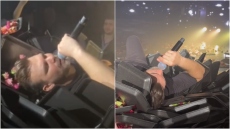 Γιώργος Σαμπάνης: Τραγουδάει ξαπλωμένος στα πανέρια - Δείτε το βίντεο