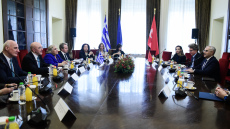 Επίσκεψη Ερντογάν στην Αθήνα: Φραγκογιάννης και Παπαδοπούλου συναντήθηκαν με τον Τούρκο υφυπουργό Εξωτερικών