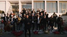 ΠΑΟΚ: Η «ορχήστρα» του Δικεφάλου είπε τα κάλαντα με guest τον Γεράσιμο Σκιαδαρέση