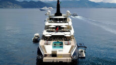 Alfa Nero: «Κόλλησε» στην Καραϊβική το πρώην mega yacht της Γιάννας Αγγελοπούλου