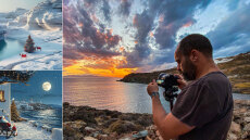 Ένας βραβευμένος φωτογράφος κάνει τον Άι Βασίλη σύμβολο της Ελλάδας!