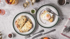 Κροκ μαντάμ με βασιλόπιτα τσουρέκι