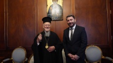Στο Φανάρι για τα Θεοφάνια ο Νίκος Ανδρουλάκης - Θα έχει κατ' ιδίαν συνάντηση με τον Οικουμενικό Πατριάρχη