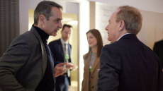 Μητσοτάκης: Συναντήθηκε με τον πρόεδρο της Microsoft στο Νταβός