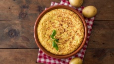 Ομελέτα με πατάτες α λα ισπανικά