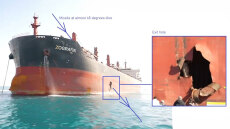 Ερυθρά Θάλασσα: Βίντεο και φωτογραφίες από το χτύπημα των Χούτι στο ελληνόκτητο πλοίο Zografia 