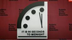 Ρολόι της Αποκάλυψης: Παραμένει στα 90 δευτερόλεπτα πριν από τα μεσάνυχτα