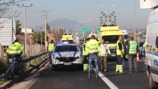 Διπλό Τροχαίο στην Ιόνια Οδό με τρεις τραυματίες