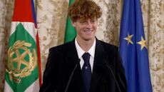 Γιανίκ Σίνερ: Τον έπιασε νευρικό γέλιο την ώρα που μιλούσε στον Πρόεδρο της Ιταλίας - Βίντεο 