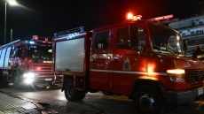 Φωτιά σε καφετέρια στη Θεσσαλονίκη - Στο νοσοκομείο τρία άτομα