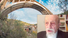 Καρύταινα: Ο καθηγητής Θεοδόσης Τάσιος «γκρεμίζει» την επικίνδυνη γέφυρα του Αλφειού (video και εικόνες)