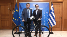 ΔΕΗ Διεθνής Ποδηλατικός Γύρος Ελλάδας 2024: Επισφραγίστηκε η συνεργασία Yπουργείου Αθλητισμού και Δήμου Αθηναίων