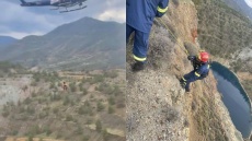 Κύπρος: Στρατιώτης έπεσε σε γκρεμό 80 μέτρων - Επιχείρηση με ελικόπτερο για τον απεγκλωβισμό του