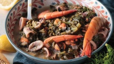 Φρικασέ με θαλασσινά