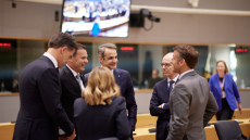 Κυριάκος Μητσοτάκης: Συναντήθηκε με Τουσκ και Μέτσολα	στο Βέλγιο