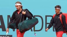Madrid Open: Αποκλείστηκαν στο διπλό οι Πέτρος και Στέφανος Τσιτσιπάς 
