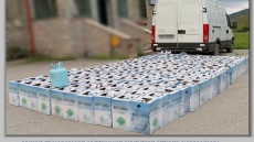 Φλώρινα: Φορτηγό από την Αλβανία μετέφερε λαθραία 2,5 τόνους φρέον