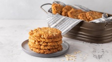 Τα εύκολα τραγανά μπισκότα βρώμης