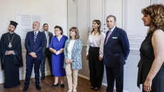 Η Κατερίνα Σακελλαροπούλου εγκαινίασε την Οικία Καβάφη στην Αλεξάνδρεια - Δείτε φωτογραφίες