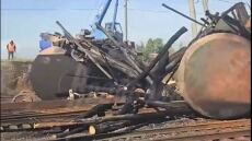 Ρωσία: Εκτροχιάστηκε εμπορική αμαξοστοιχία - Για «εξωτερική παρέμβαση» μιλούν οι Αρχές