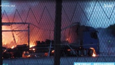 Θεσσαλονίκη: Φωτιά σε φορτηγά στο λιμάνι - Κινητοποίηση της πυροσβεστικής