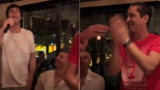 Ερυθρός Αστέρας: Πανηγυρισμοί με «είσαι στο μυαλό κάτι μαγικό» από Τεόντοσιτς και Σφαιρόπουλο - Δείτε βίντεο