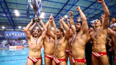 Πρωταθλητής Ελλάδας για 12η σερί χρονιά στο πόλο ανδρών ο Ολυμπιακός - Βίντεο, φωτογραφίες