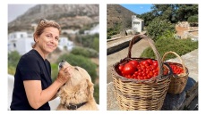 Στο μποστάνι της Μάγιας Τσόκλη στην Τήνο