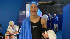 Πρόβα μεταλλίου η Δράκου στα 50μ. ύπτιο στο Βελιγράδι