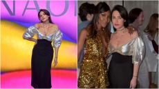 Σίλια Κριθαριώτη: Στο πάρτι της Ναόμι Κάμπελ στο Λονδίνο η σχεδιάστρια