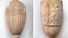 Υπουργείο Πολιτισμού: Δύο μαρμάρινα επιτύμβια αγγεία επαναπατρίστηκαν από την Ελβετία
