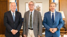 Μιχάλης Πικραμένος: Εθιμοτυπική επίσκεψη του νέου προέδρου του ΣτΕ στην πολιτική ηγεσία του υπουργείου Δικαιοσύνης