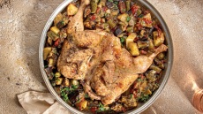 Κοτόπουλο πετάλι στον φούρνο μπριάμ