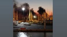 Φωτιά κοντά στο Ολυμπιακό κέντρο beach volley - Τέθηκε άμεσα υπό έλεγχο, δείτε βίντεο