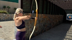 Η Τζάκρη στο πνεύμα των Ολυμπιακών Αγώνων κάνει τοξοβολία - «Με το βλέμμα πάντα στο στόχο»