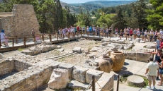 Κνωσός: «Βουλιάζει» από επισκέπτες που εκτιμάται ότι θα αγγίξουν το ένα εκατομμύριο για το 2024