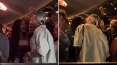 Ναόμι Κάμπελ: Σε κλαμπ της Μυκόνου το μοντέλο - Φίλησε τον dj στο στόμα