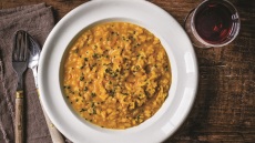 Ριζότο με κρόκο Κοζάνης