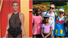 Σαρλίζ Θερόν: Μοιράστηκε μερικές σπάνιες φωτογραφίες των παιδιών της από την επίσκεψή τους στη Disneyland